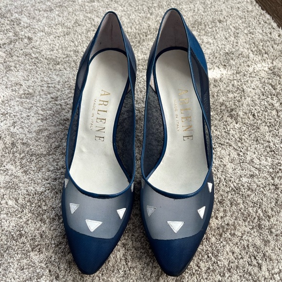 Arlene Blue Heels 39 - Picture 3 of 4